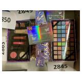 The holo makeup case set -pink