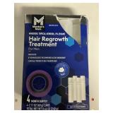 Hair regrowtth  treatment for men 4 mth