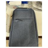 Blue laptop backpack