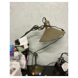 Industrial style table lamp