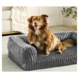 Brown pet bed