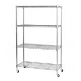 Seville 5- tier steel wire shelving