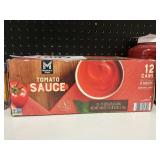 Tomato sauce 12 cans