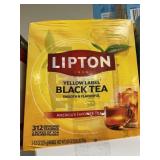 Lipton black tea 312 ct