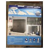 Suncast XL vertical shed 5x3x6ft