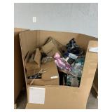 Misc box lot- MUST take all- damaged