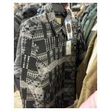 WP L long sleeve button down mens shirt