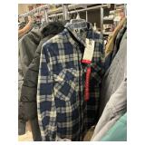 Mens fleece shacket XS