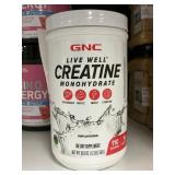 GNC creatine monohydrate unflavored 19.8 oz