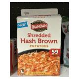Shredded hash brown potatoes 2.125 lb