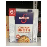 Swanson chicken broth 6 pack