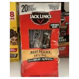 Jack Links beef sticks 20 ct