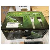 Solar lawn lamp 12 ct