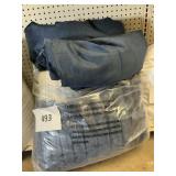 Faux fur comfoter set F/Q