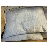 2- Blue pillows