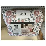 Printed quilt set 3pcs King