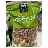 Natural pecan halves 32 oz