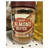 Creamy almond butter 2-24 oz