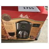 Melitta perfect time coffee pot