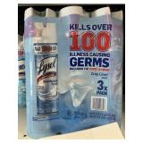 Lysol spray 3-19oz