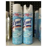 Lysol spray 2-19oz