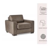 Harrison Coll leather chair- sand