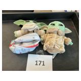 Star Wars baby  Yoda 2 ct