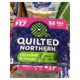 Quilted Northren 32 rolls- blue