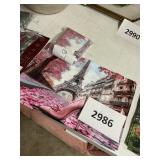 Set of 8 Paris table placemats