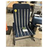 Portable rocking chair -blue