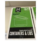 16oz Containers & lids 240ct