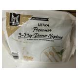 Ultra premium 3-ply dinner napkins 320 ct