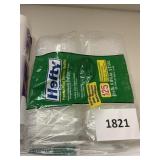 Hefty clear hinged lid containers 125 ct