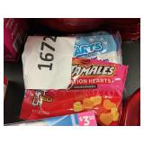 Sweet Tarts 2-10 oz Tamales 1-5 oz