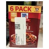 Chili mix 6 pack