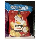 Lays wavy 15 oz -crushed