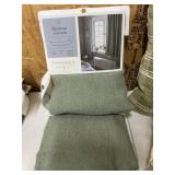 Threshold blackout curtian 63in 2 ct