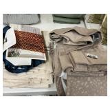 3 ct Misc curtian panels lot