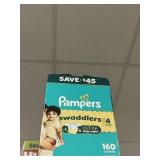 Pampers 160 diapers size 4