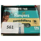 Pampers Newborn NOT a full box