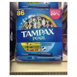 Tampax pearl 86 ct