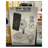 15W Elite 2 in 1 charging station