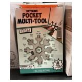 Keychain pocket multi-tool 3 ct