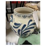 Threshold ceramic vase 13in H