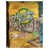 Hampton Farms unsalted peanuts 5lb