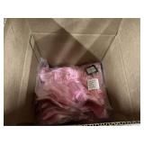 Size L pink silk lingerie