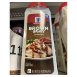 Brown gravy mix 2-21 oz