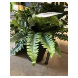 Faux  fern  plant