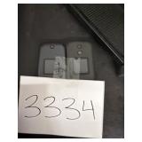 2- Flip cell phones-Used -NO cords