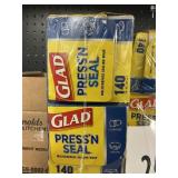 Glad press n seal 2-140 sq ft